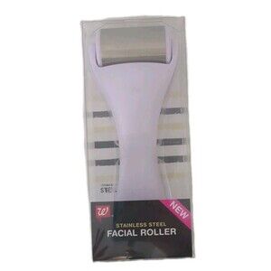 NEW Roller Stainless Steel  Face Facial Cold Gel Cooling Therapy Massager Walgs